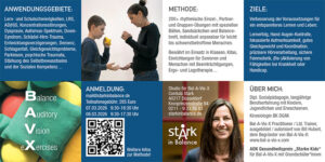 Flyer Bal-A-Vis-X März 2026 Fortbildung hinten